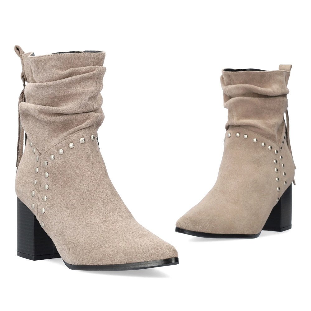 Andres Machado 6002-08 Ankle Boots Grey 8cm Andres Machado 6002-08 Ankle Boots Grey 8cm
