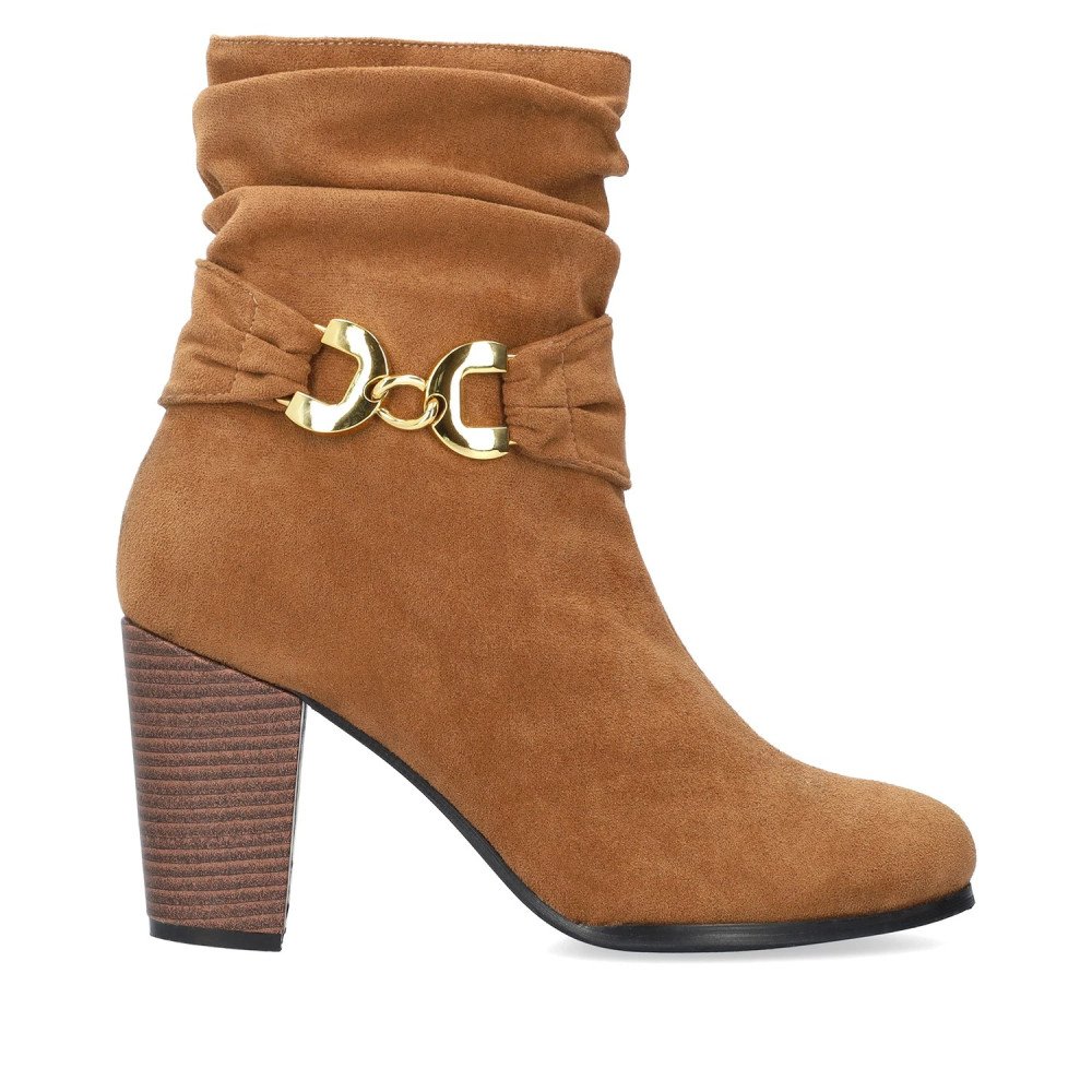 Andres Machado 6003-05 Ankle Boots Brown 10cm Andres Machado 6003-05 Ankle Boots Brown 10cm