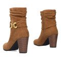 Andres Machado 6003-05 Ankle Boots Brown 10cm Andres Machado 6003-05 Ankle Boots Brown 10cm