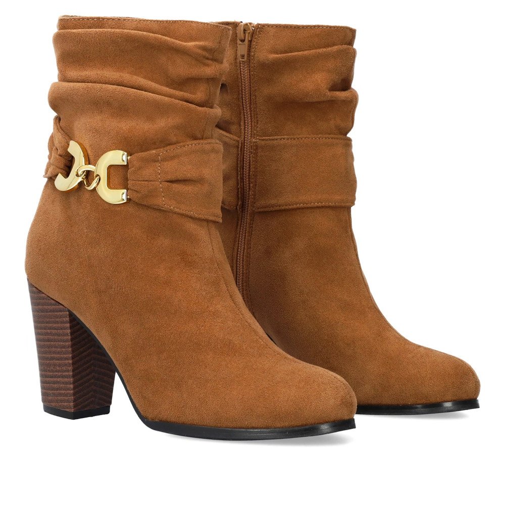 Andres Machado 6003-05 Ankle Boots Brown 10cm Andres Machado 6003-05 Ankle Boots Brown 10cm