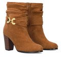 Andres Machado 6003-05 Ankle Boots Brown 10cm Andres Machado 6003-05 Ankle Boots Brown 10cm