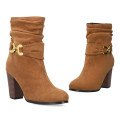 Andres Machado 6003-05 Ankle Boots Brown 10cm Andres Machado 6003-05 Ankle Boots Brown 10cm
