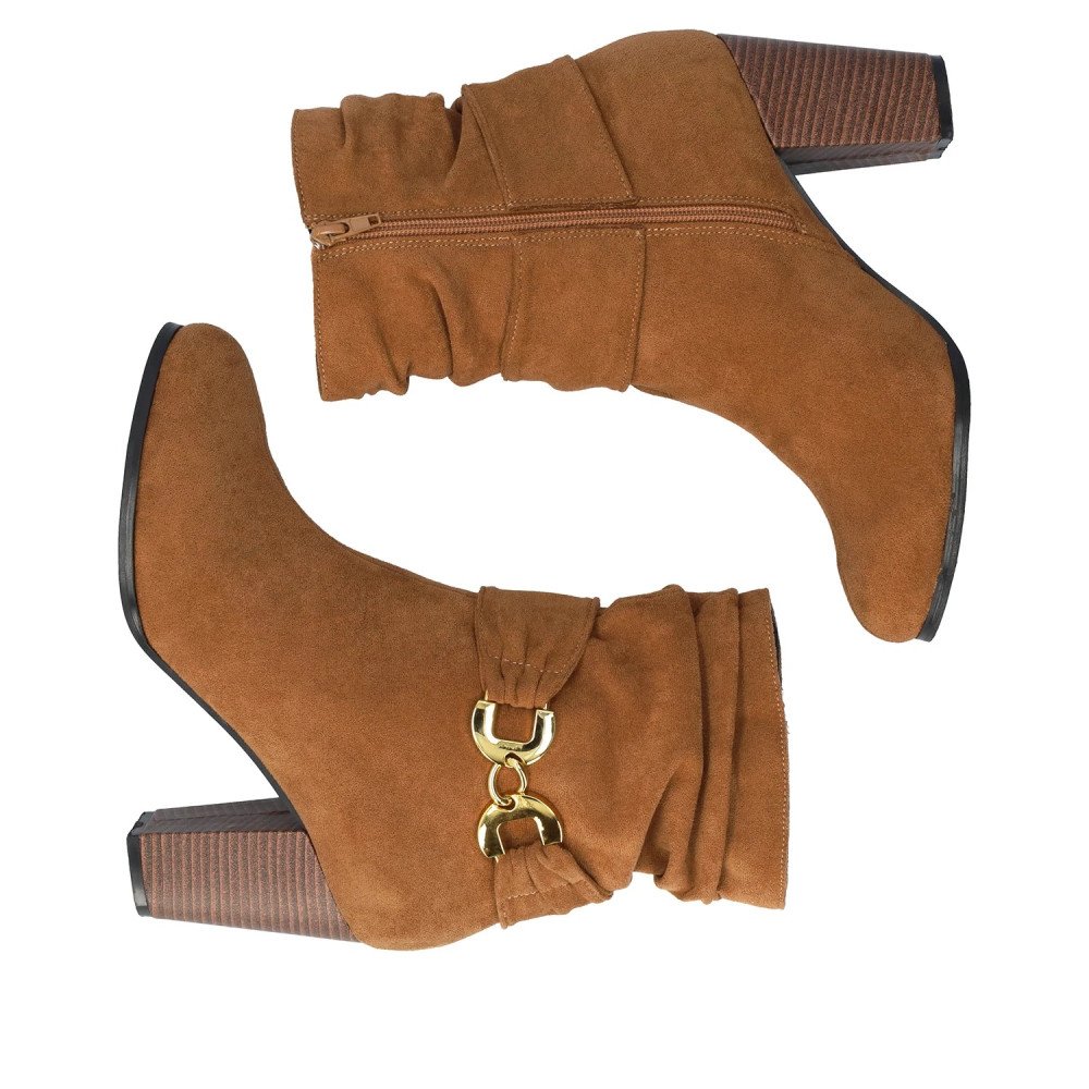 Andres Machado 6003-05 Ankle Boots Brown 10cm Andres Machado 6003-05 Ankle Boots Brown 10cm