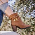 Andres Machado 6003-05 Ankle Boots Brown 10cm Andres Machado 6003-05 Ankle Boots Brown 10cm