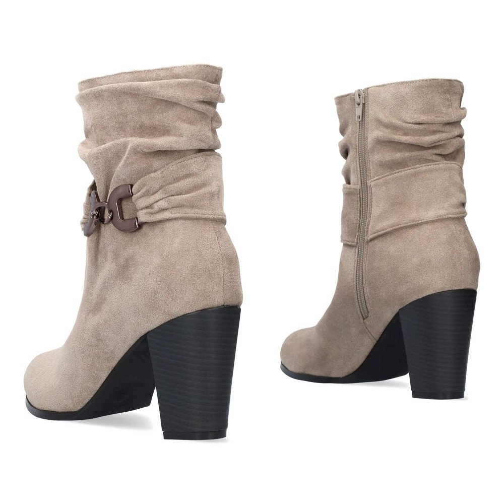 Andres Machado 6003-08 Ankle Boots Grey 10cm Andres Machado 6003-08 Ankle Boots Grey 10cm
