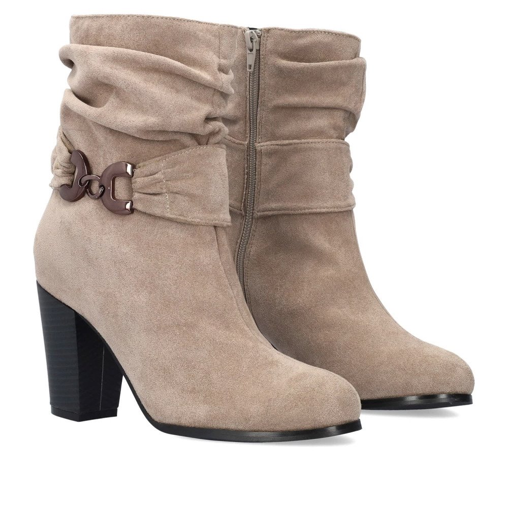 Andres Machado 6003-08 Ankle Boots Grey 10cm Andres Machado 6003-08 Ankle Boots Grey 10cm