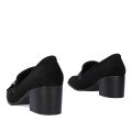 Andres Machado 6004-01 Heel Black 7cm Andres Machado 6004-01 Heel Black 7cm