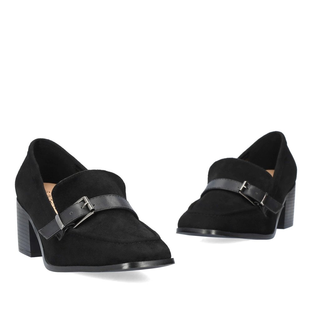 Andres Machado 6004-01 Heel Black 7cm Andres Machado 6004-01 Heel Black 7cm