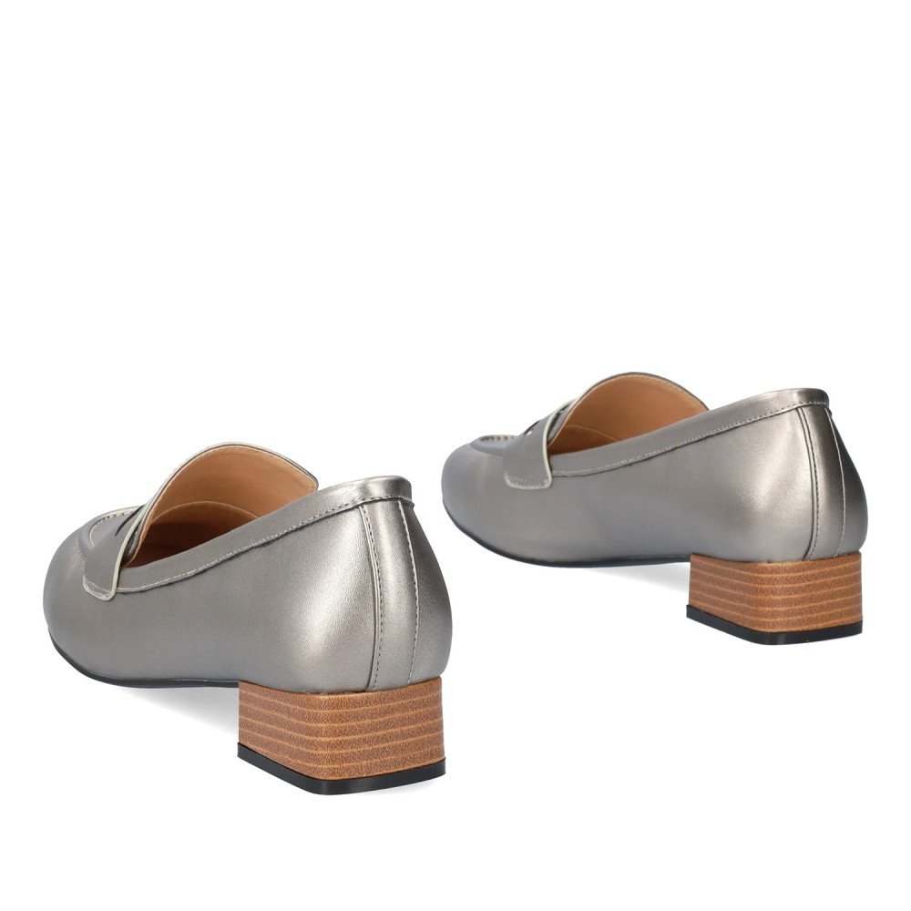 Andres Machado 6009-04 Heel Silver 3cm Andres Machado 6009-04 Heel Silver 3cm