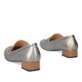 Andres Machado 6009-04 Heel Silver 3cm Andres Machado 6009-04 Heel Silver 3cm