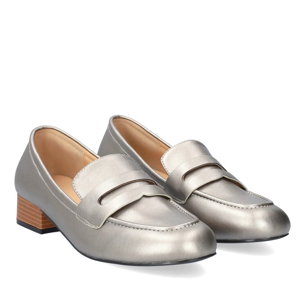 Andres Machado 6009-04 Heel Silver 3cm Andres Machado 6009-04 Heel Silver 3cm