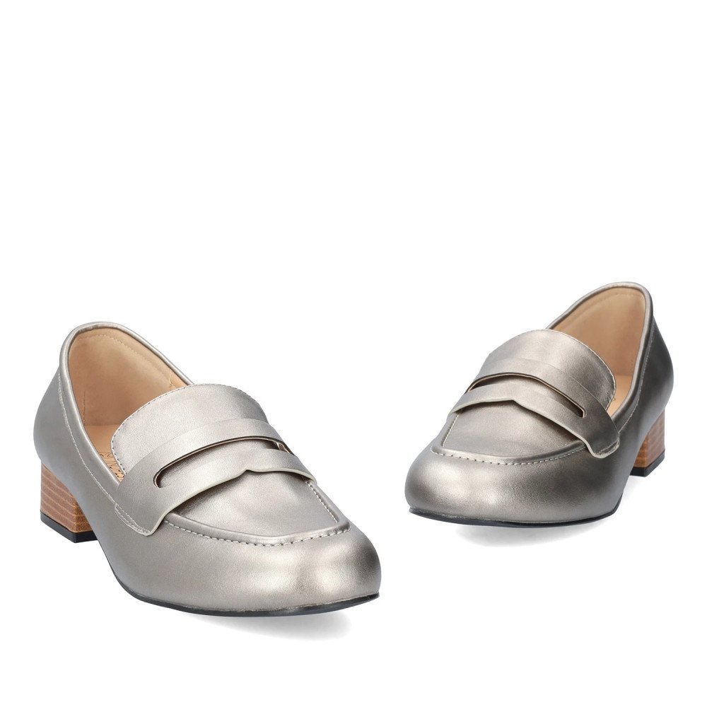 Andres Machado 6009-04 Heel Silver 3cm Andres Machado 6009-04 Heel Silver 3cm