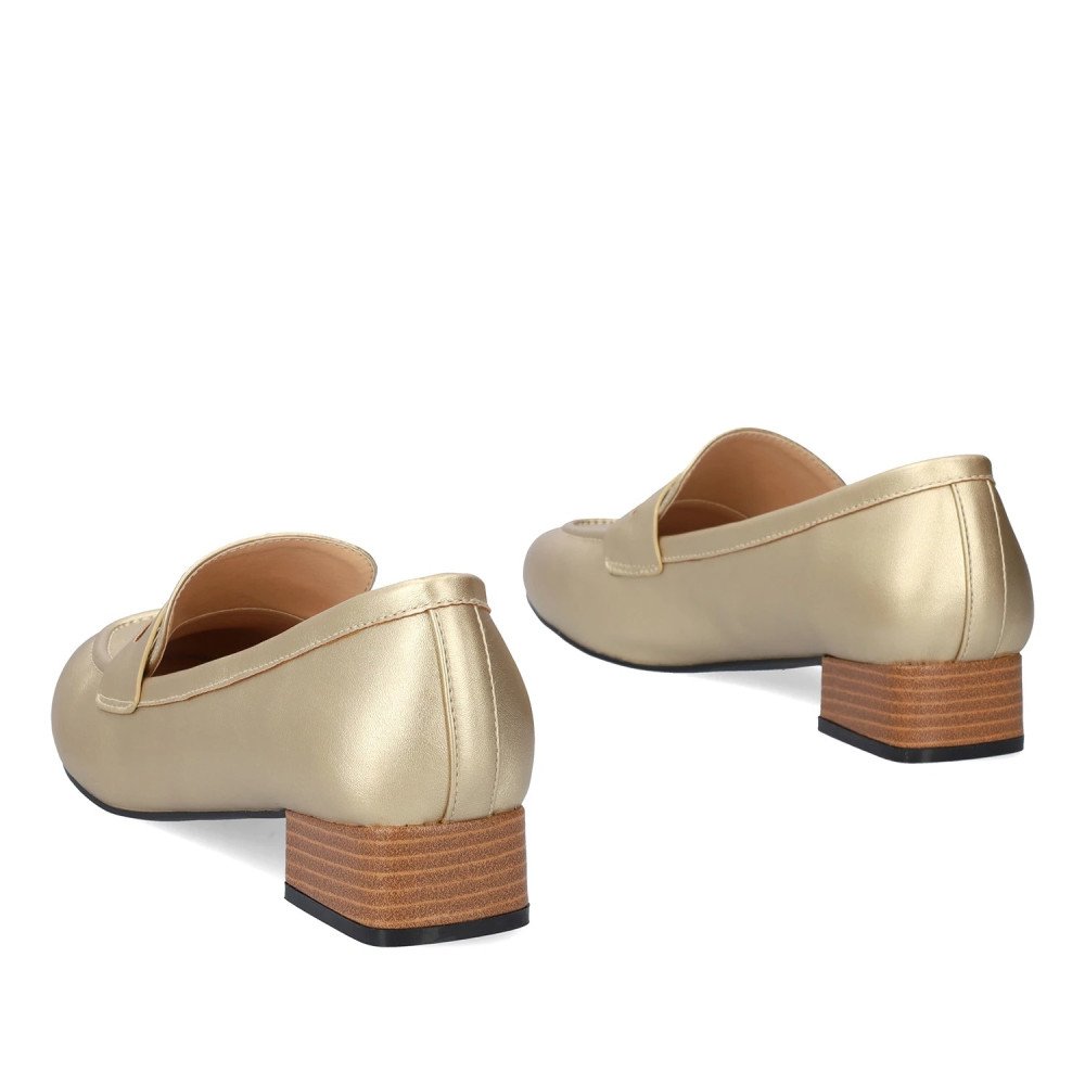 Andres Machado 6009-06 Heel Gold 3cm Andres Machado 6009-06 Heel Gold 3cm