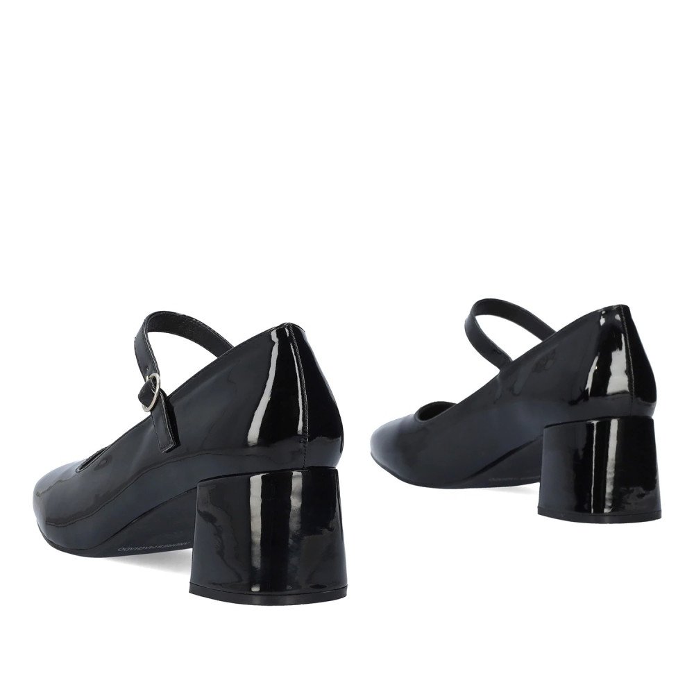 Andres Machado 6010-01 Heel Black 6cm Andres Machado 6010-01 Heel Black 6cm
