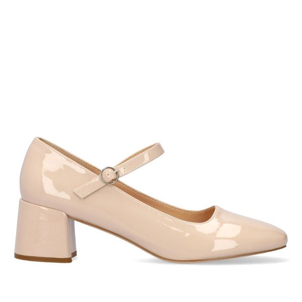 Andres Machado 6010-13 Heel Beige 6cm Andres Machado 6010-13 Heel Beige 6cm