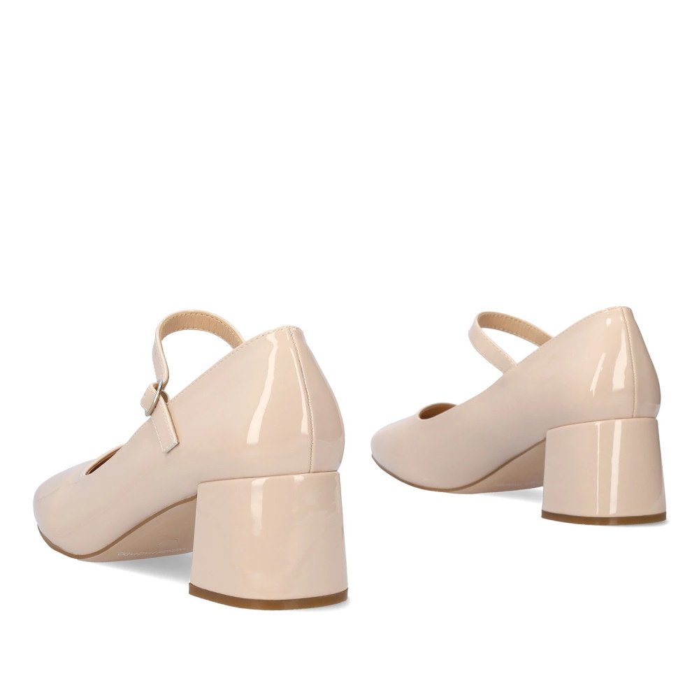 Andres Machado 6010-13 Heel Beige 6cm Andres Machado 6010-13 Heel Beige 6cm