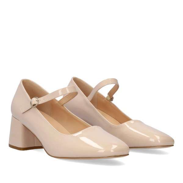 Andres Machado 6010-13 Heel Beige 6cm Andres Machado 6010-13 Heel Beige 6cm