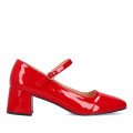 Andres Machado 6010-14 Heel Red 6cm Andres Machado 6010-14 Heel Red 6cm