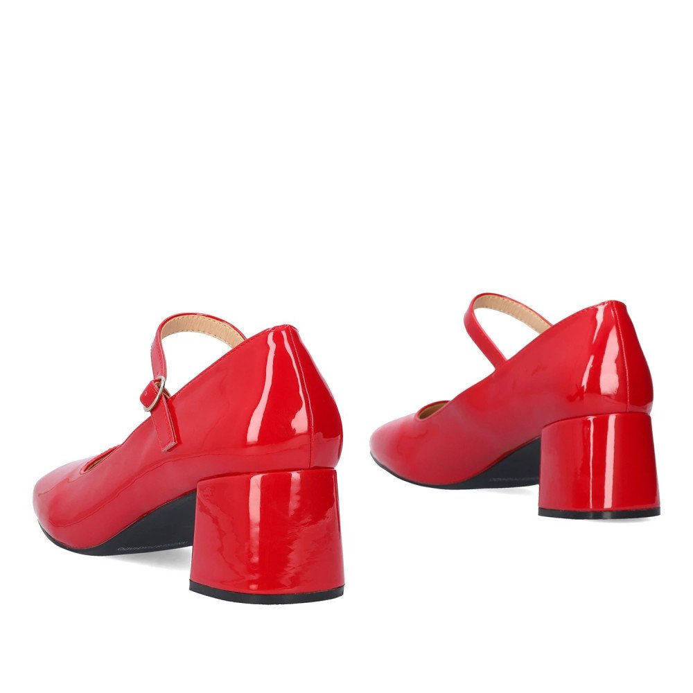 Andres Machado 6010-14 Heel Red 6cm Andres Machado 6010-14 Heel Red 6cm