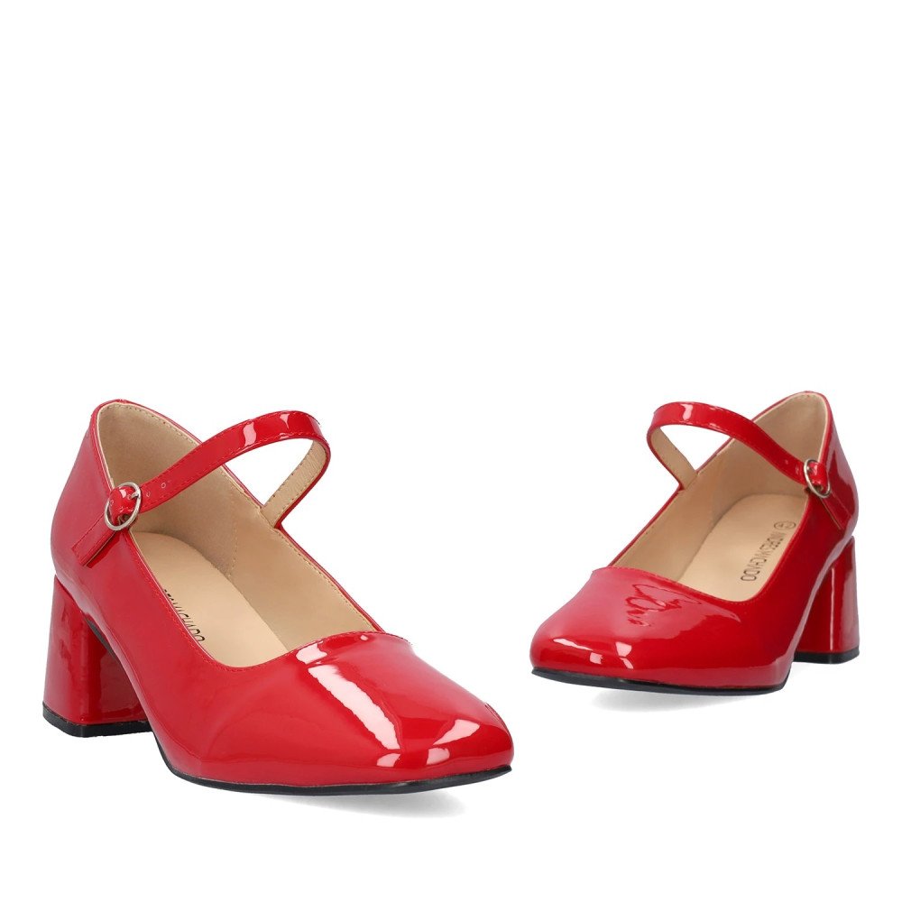 Andres Machado 6010-14 Heel Red 6cm Andres Machado 6010-14 Heel Red 6cm