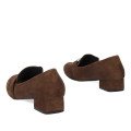 Andres Machado 6011-05 Heel Brown 3cm Andres Machado 6011-05 Heel Brown 3cm