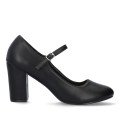 Andres Machado 6012-01 Heel Black 9.5cm Andres Machado 6012-01 Heel Black 9.5cm