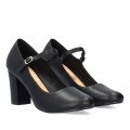 Andres Machado 6012-01 Heel Black 9.5cm Andres Machado 6012-01 Heel Black 9.5cm
