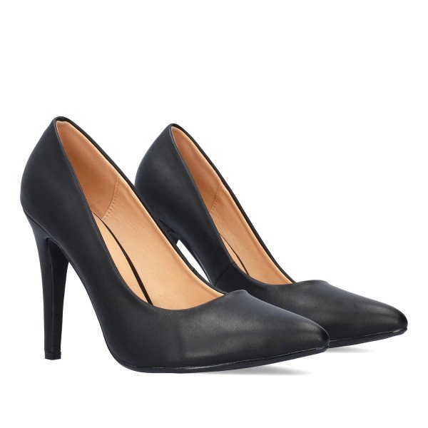 Andres Machado 6013-01 Heel Black 11cm Andres Machado 6013-01 Heel Black 11cm
