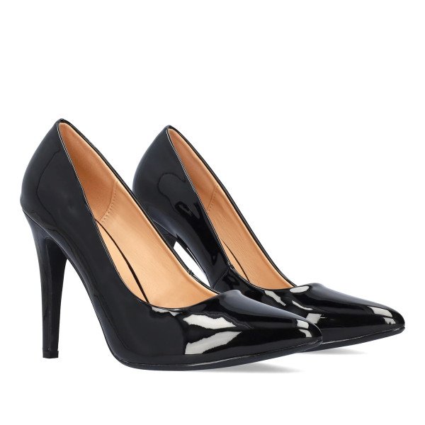 Andres Machado 6013-01L Heel Black 11cm Andres Machado 6013-01L Heel Black 11cm