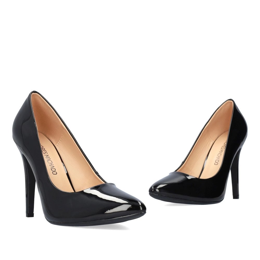 Andres Machado 6013-01L Heel Black 11cm Andres Machado 6013-01L Heel Black 11cm
