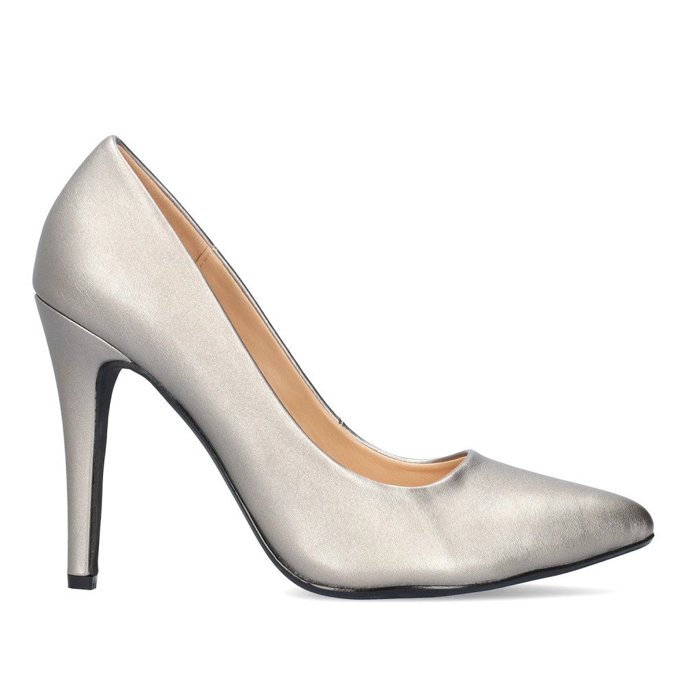 Andres Machado 6013-04 Heel Silver 11cm Andres Machado 6013-04 Heel Silver 11cm