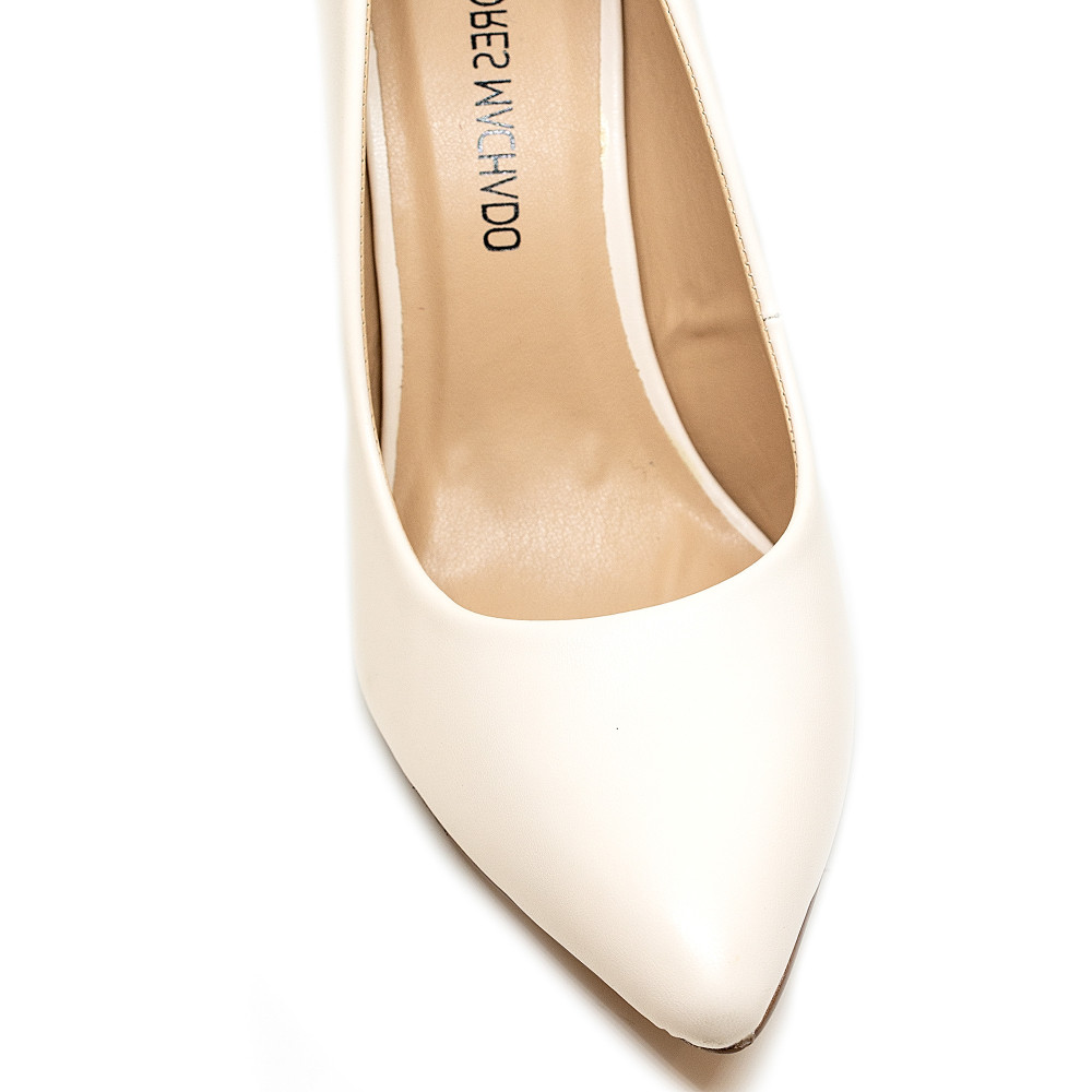 Andres Machado 6013-13 Heel Beige 11cm Andres Machado 6013-13 Heel Beige 11cm