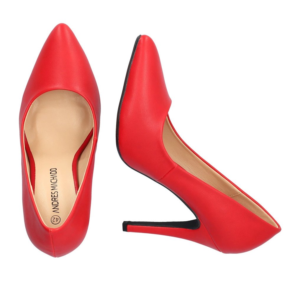 Andres Machado 6013-14 Heel Red 11cm Andres Machado 6013-14 Heel Red 11cm