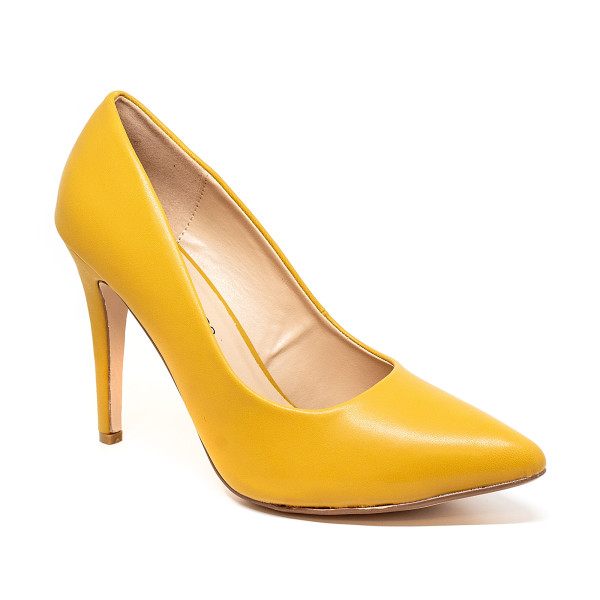 Andres Machado 6013-24 Pumps Yellow 11cm Andres Machado 6013-24 Pumps Yellow 11cm