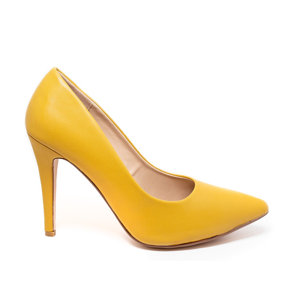 Andres Machado 6013-24 Pumps Yellow 11cm Andres Machado 6013-24 Pumps Yellow 11cm