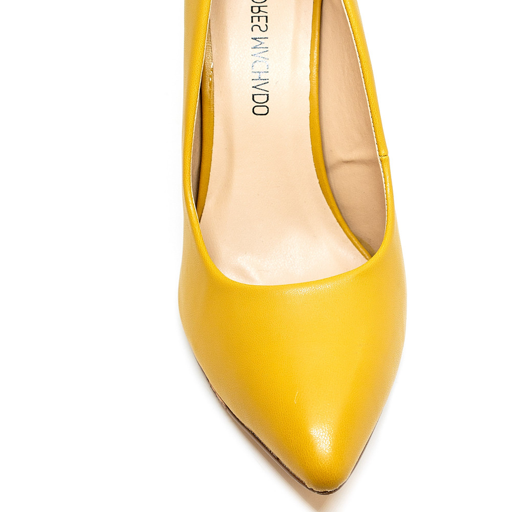 Andres Machado 6013-24 Pumps Yellow 11cm Andres Machado 6013-24 Pumps Yellow 11cm
