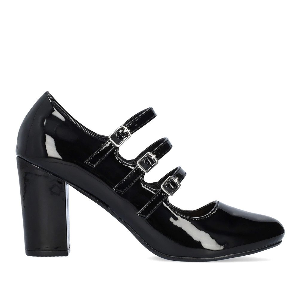 Andres Machado 6014-01L Heel Black 9.5cm Andres Machado 6014-01L Heel Black 9.5cm
