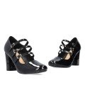 Andres Machado 6014-01L Heel Black 9.5cm Andres Machado 6014-01L Heel Black 9.5cm