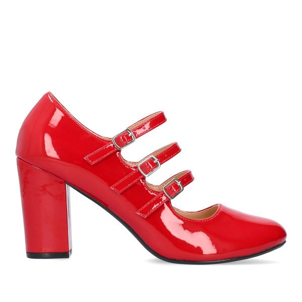 Andres Machado 6014-14L Heel Red 9.5cm Andres Machado 6014-14L Heel Red 9.5cm