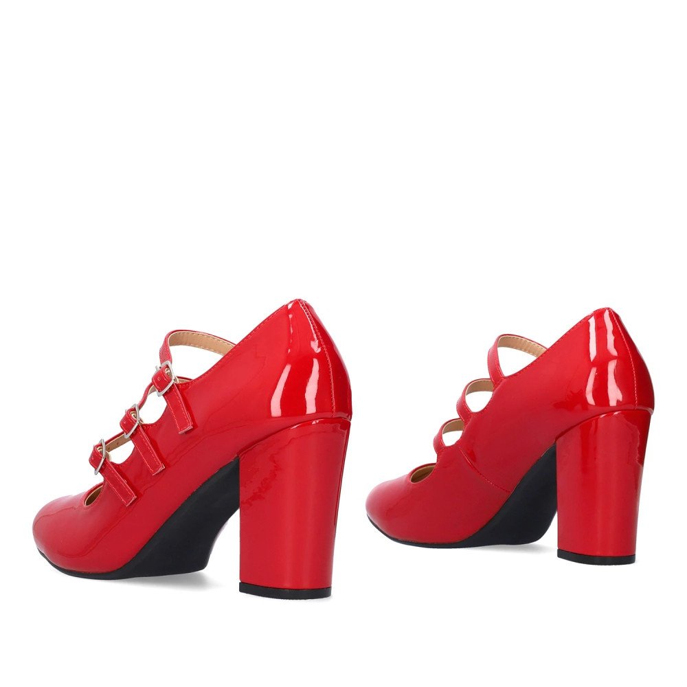 Andres Machado 6014-14L Heel Red 9.5cm Andres Machado 6014-14L Heel Red 9.5cm