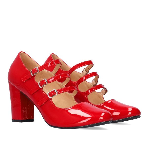 Andres Machado 6014-14L Heel Red 9.5cm Andres Machado 6014-14L Heel Red 9.5cm