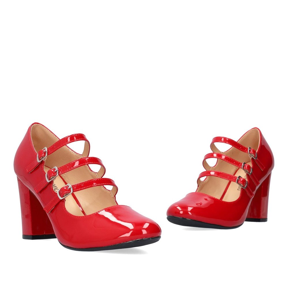 Andres Machado 6014-14L Heel Red 9.5cm Andres Machado 6014-14L Heel Red 9.5cm