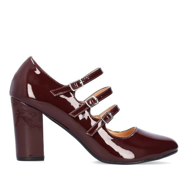 Andres Machado 6014-23L Burgundy 9.5cm heel Andres Machado 6014-23L Burgundy 9.5cm heel