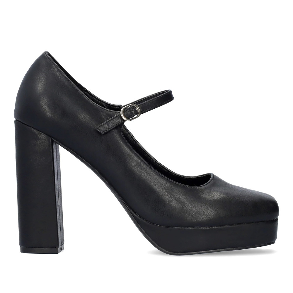Andres Machado 6015-01 Black Heel 12cm Andres Machado 6015-01 Black Heel 12cm