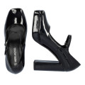 Andres Machado 6015-01L Heel Black 12cm Andres Machado 6015-01L Heel Black 12cm