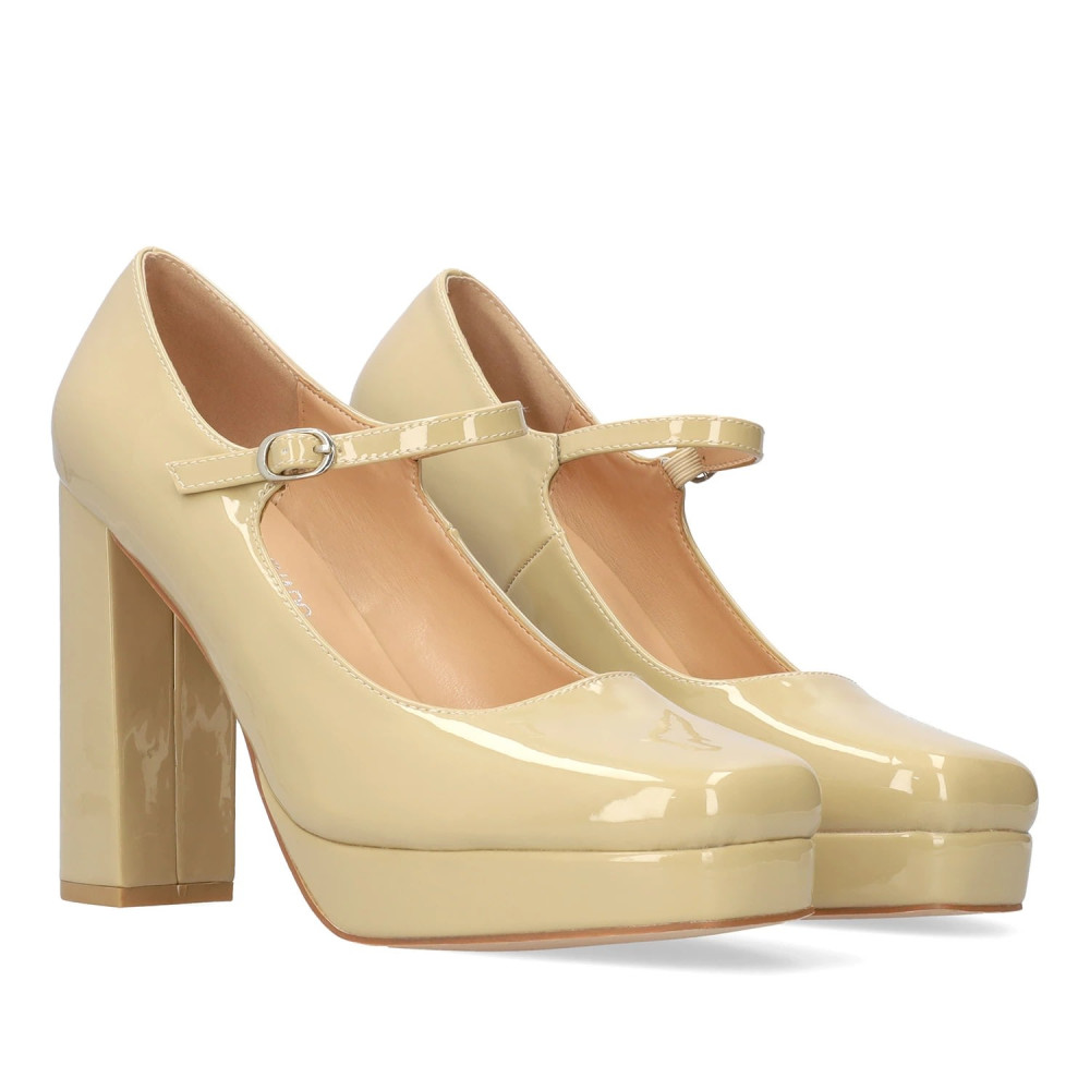 Andres Machado 6015-13L Ηeel Beige 12cm Andres Machado 6015-13L Ηeel Beige 12cm