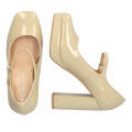 Andres Machado 6015-13L Ηeel Beige 12cm Andres Machado 6015-13L Ηeel Beige 12cm