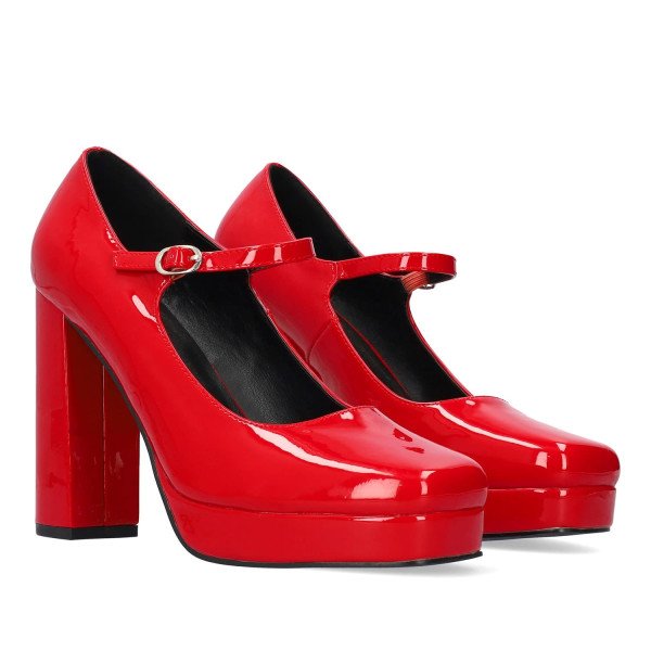 Andres Machado 6015-14L Heel Red 12cm Andres Machado 6015-14L Heel Red 12cm