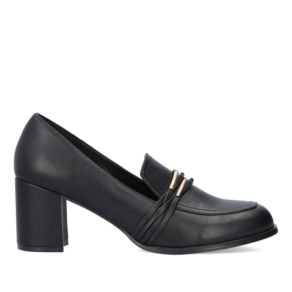 Andres Machado 6016-01 Heel Black 8cm Andres Machado 6016-01 Heel Black 8cm