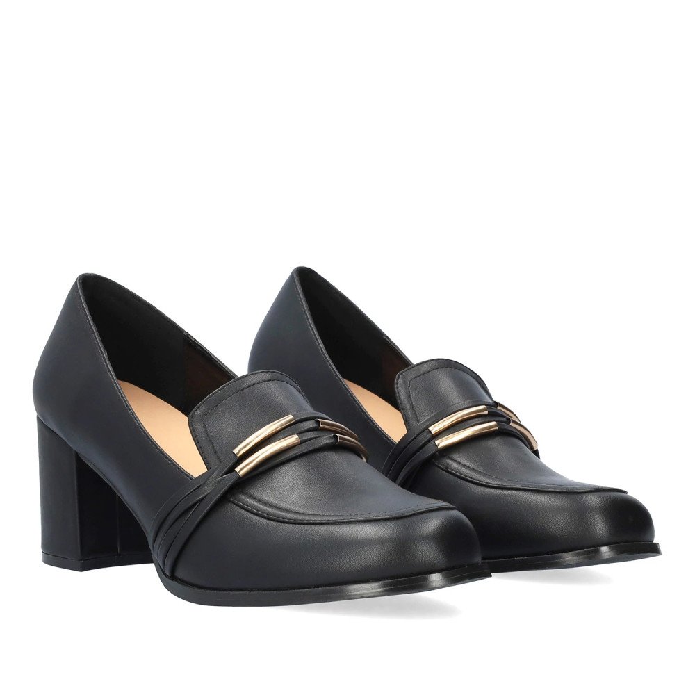 Andres Machado 6016-01 Heel Black 8cm Andres Machado 6016-01 Heel Black 8cm